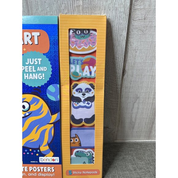 Sticky Note Art Intergalactic Awesomeness Set 50 Sticky Note Posters & 5 Sticky - Picture 5 of 5